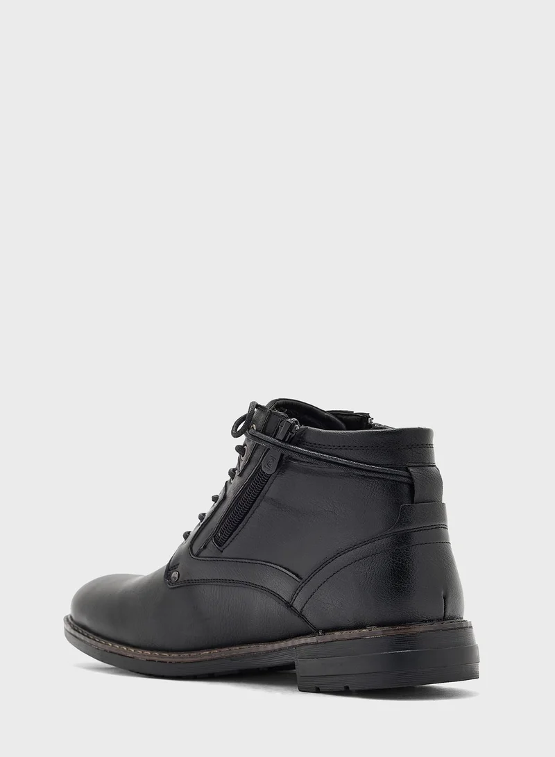 Robert Wood Formal Laced Boots