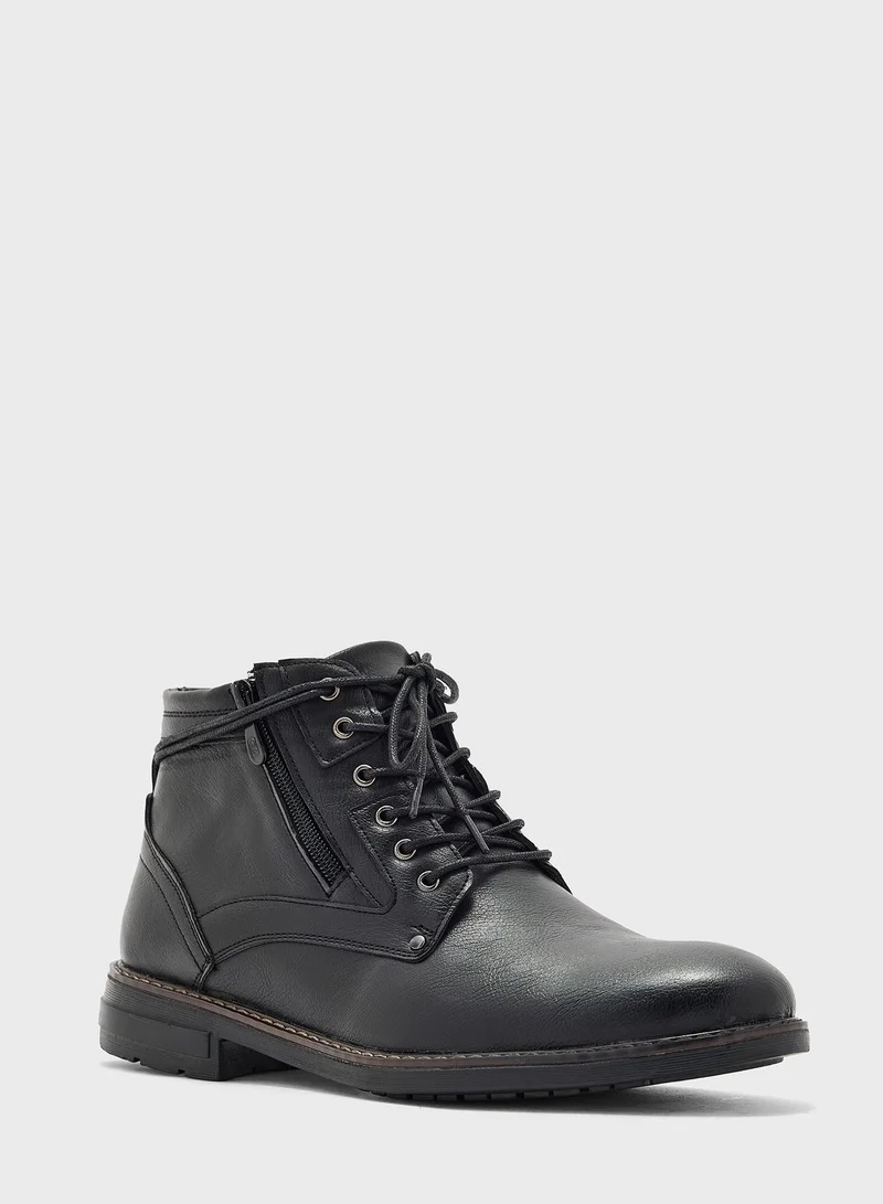 Robert Wood Formal Laced Boots
