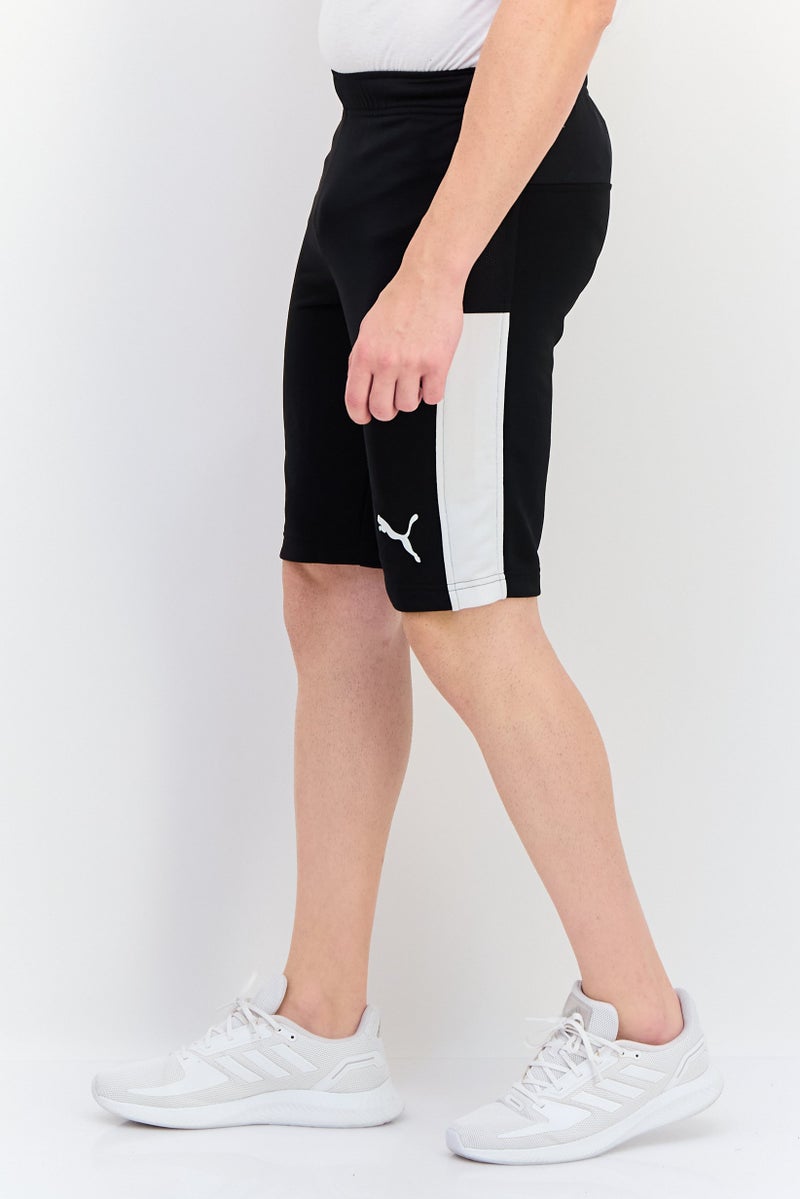 PUMA شورتات رياضية للرجال مع حبل سحب، خارجي، أسود - Image 2