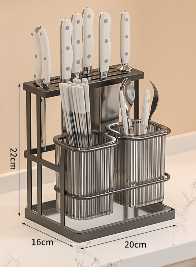 Huitich Chopstick and Knife Holder Black - Image 4