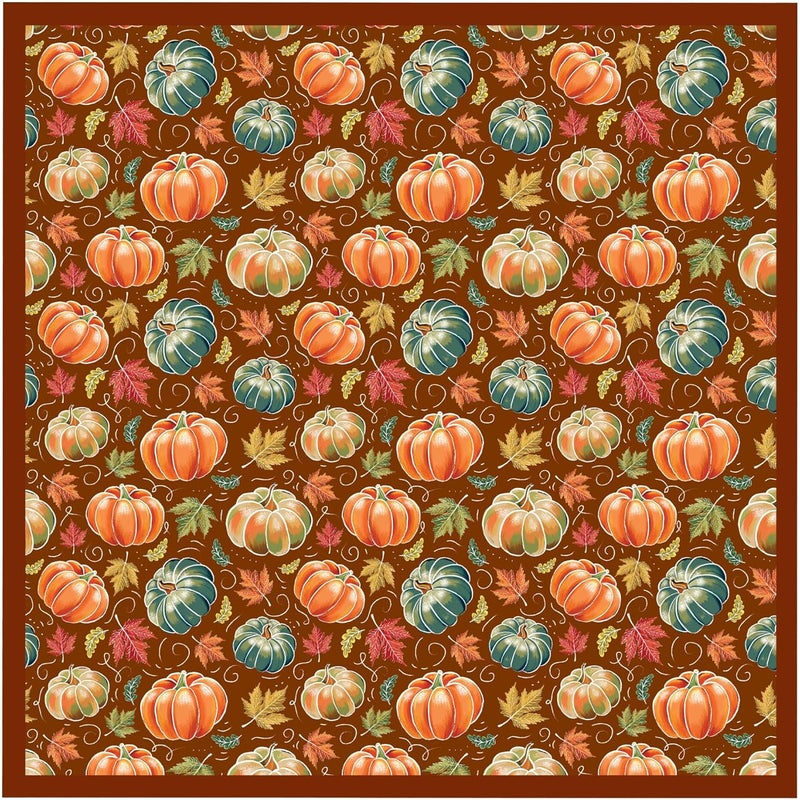 CBC Crown Store Halloween Theme Scarf Pumpkin Pattern Halloween Theme Scarf - Image 2