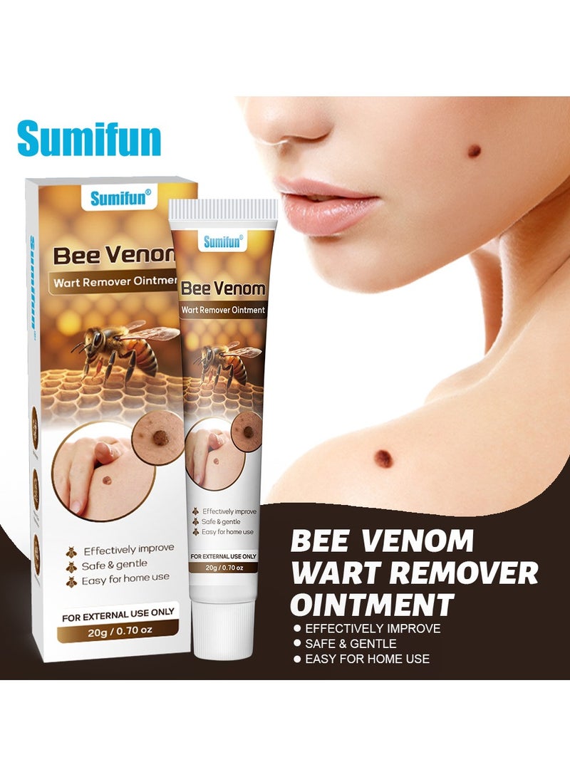 سوميفون كريم إزالة الثآليل، مزيل الثآليل للثآليل الأخمصية، الثآليل الشائعة، مسامير القدم، كريم الثآليل 20 جرام - Image 1