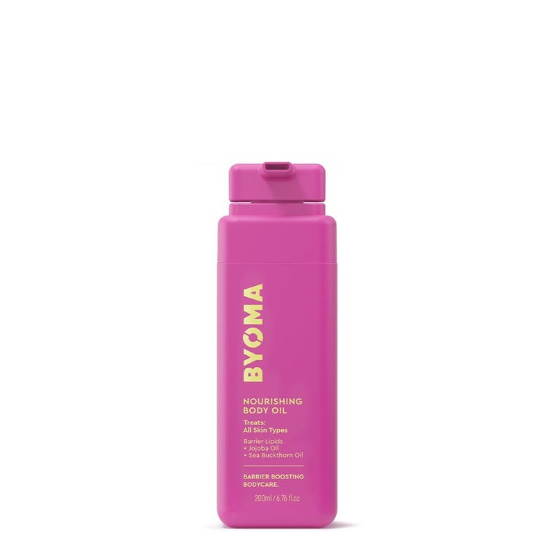 BYOMA Nourishing Body Oil - For All Skin Types - Lightweight, Fast-Absorbing Body Oil with Jojoba & Seabuckthorn - Hydrates, Brightens & Restores Skin Barrier - 6.76 fl oz - Image 1