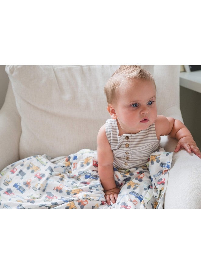 Copper Pearl Large Premium Knit Baby Swaddle Receiving Blanket Diesel - Image 4