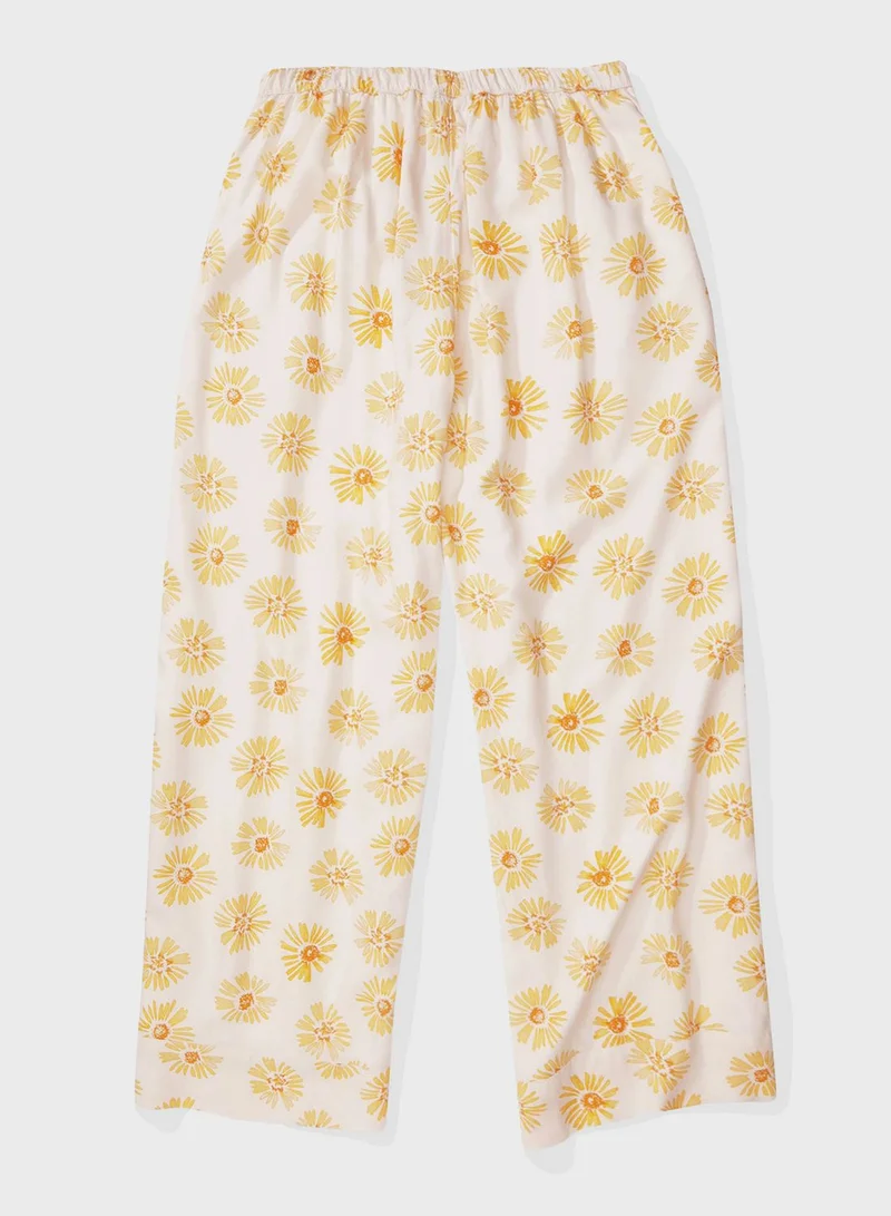 American Eagle Floral Print Pants