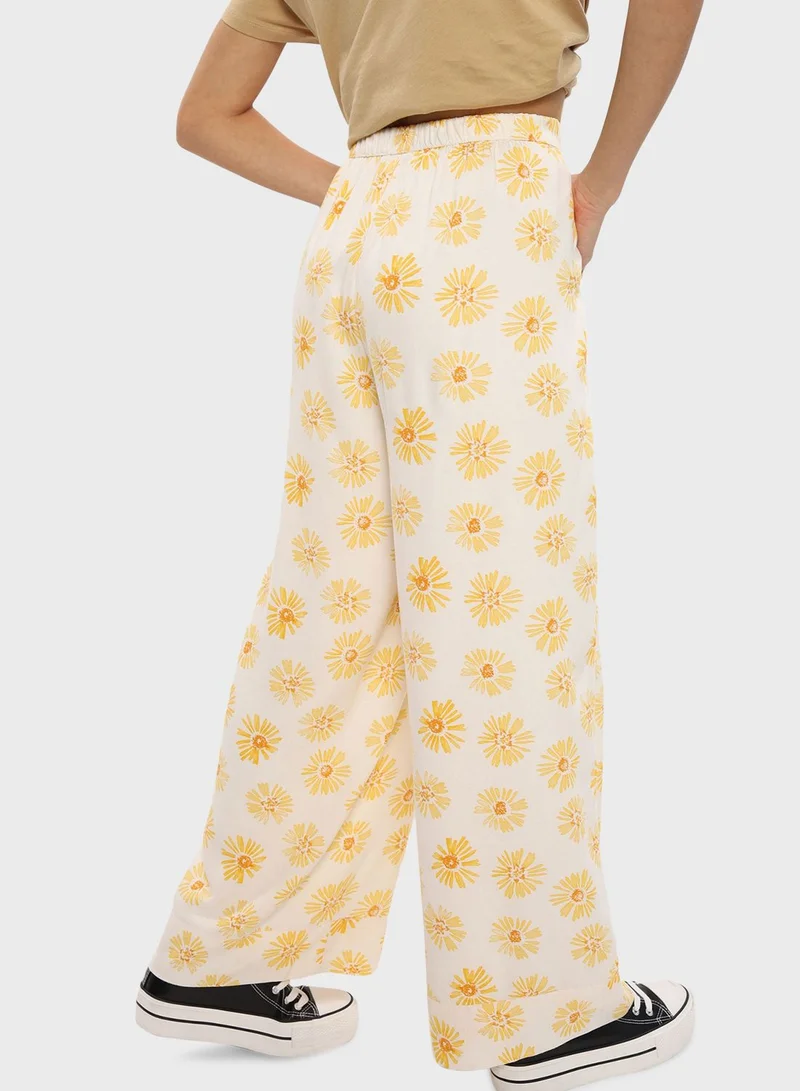 American Eagle Floral Print Pants
