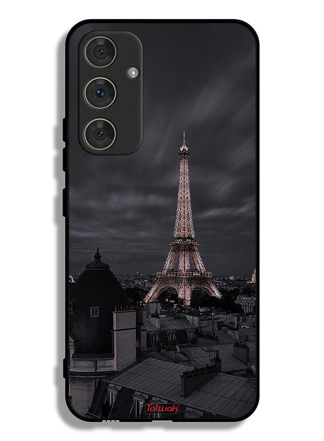 Tolwak Samsung Galaxy A54 5G Protective Case Cover Eiffel Tower In Night - Image 1