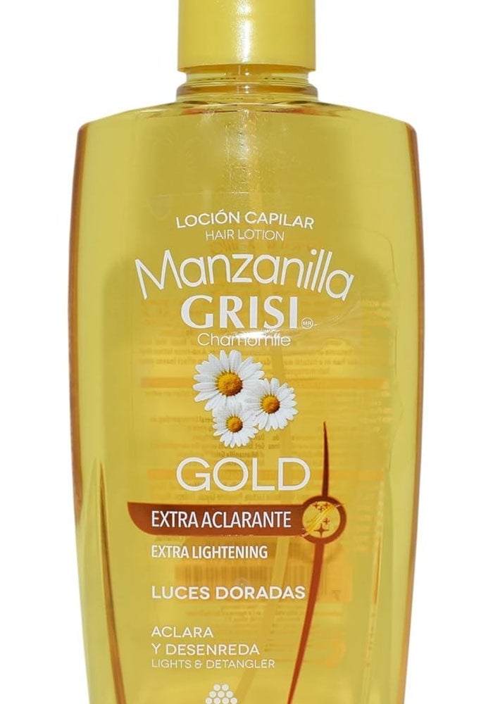 Grisi Manzanilla Gold Extra Lightening Hair Lotion - 250ml - Image 1