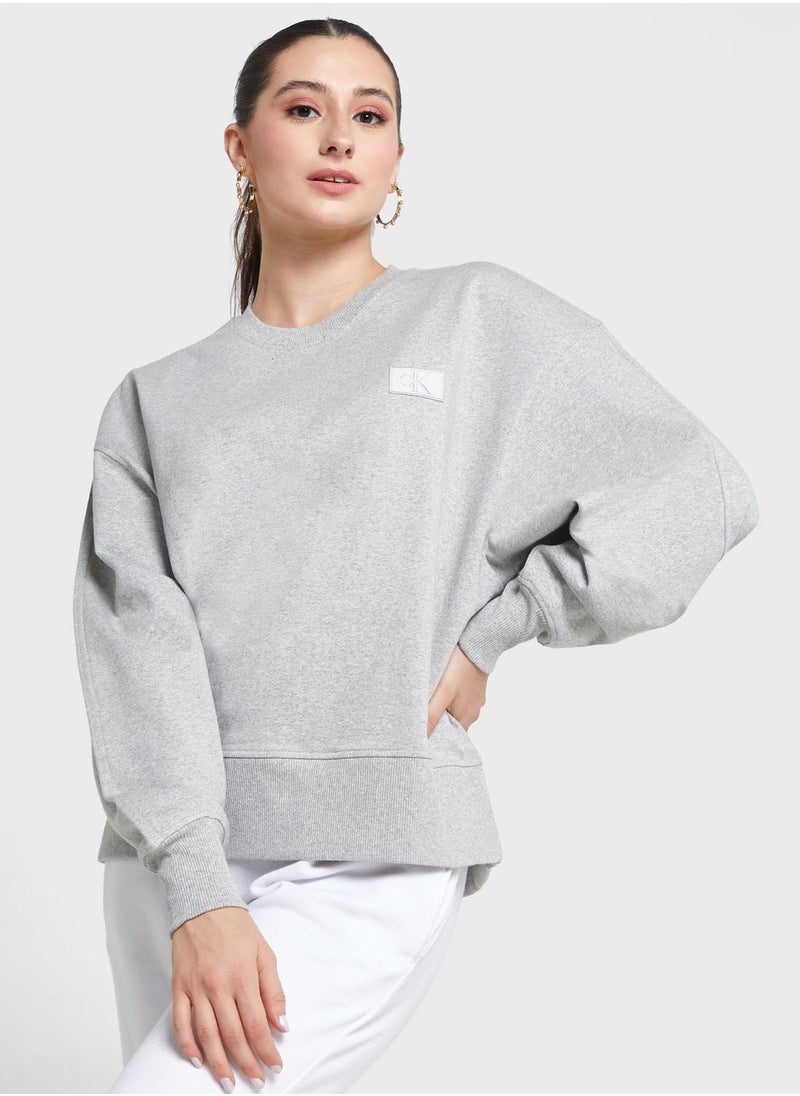 Calvin Klein Jeans Crew Neck Logo Sweatshirt  - Image 1