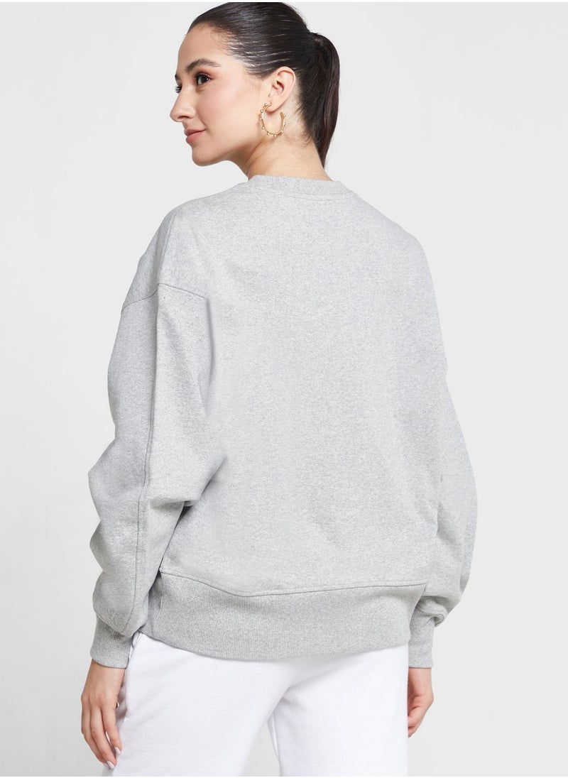 Calvin Klein Jeans Crew Neck Logo Sweatshirt  - Image 2