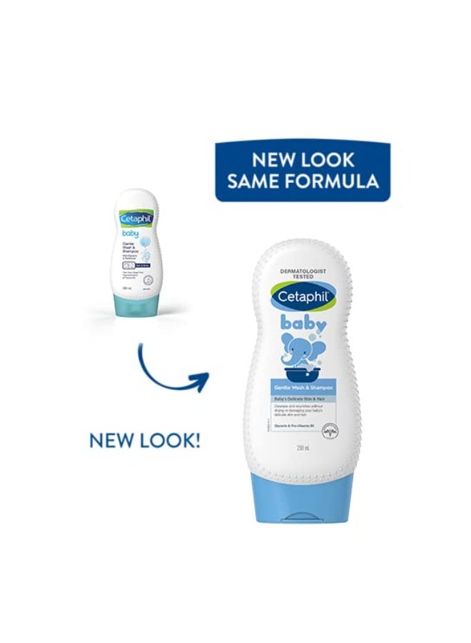 Cetaphil Baby Massage Oil 200ml and Baby Wash  & Shampoo  230ml - Image 4