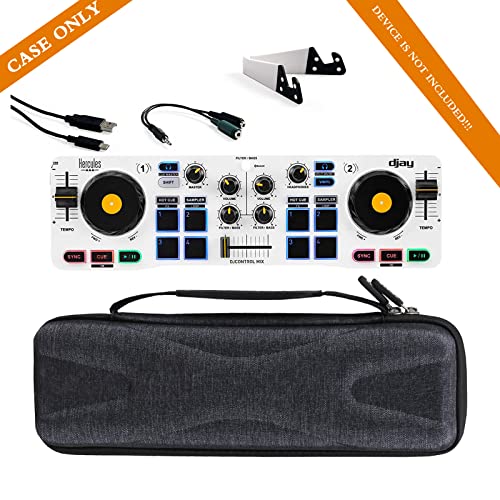 Aproca Hard Storage Travel Case, for Hercules DJControl Mix – Bluetooth Wireless DJ Controller - Image 5