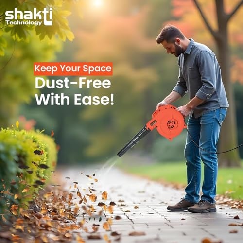 Shakti Technology STB-700 – Air Blower Machine – Air Blower for Cleaning Dust, Heavy Duty Machine with 700W, 11000 RPM, Blow Rate 2.3M3/Min - Made in India 6 Month Warranty - Image 5