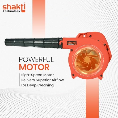 Shakti Technology STB-700 – Air Blower Machine – Air Blower for Cleaning Dust, Heavy Duty Machine with 700W, 11000 RPM, Blow Rate 2.3M3/Min - Made in India 6 Month Warranty - Image 4