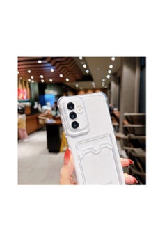 Generic Clear Wallet Phone Case for Samsung Galaxy S23 Fe, Upgrade Clear Card Slot Case, Slim Fit Protective Soft TPU Shockproof Wallet Case with Cute Card Holder Pocket for Galaxy S23 Fe(Clear)  - Image 2