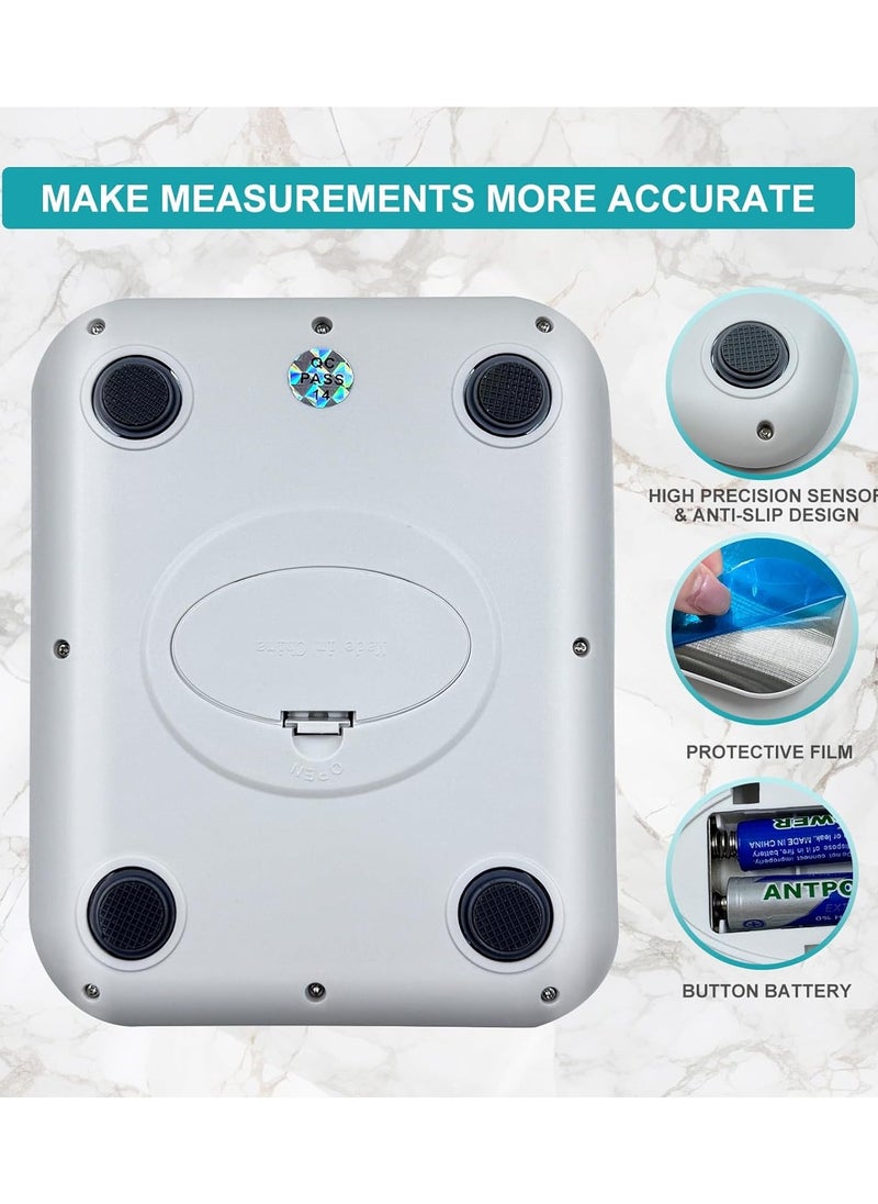 JSA Stainless Steel Kitchen Scale for Baking and Cooking Up to 5kg, Premium Digital Food Scale with Tare Function, High Precision Sensor, Backlight, LCD Display, Silver - 010248