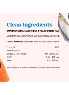 Pet Honesty Pethonesty Omega 3 Fish Oil Supplement For Dogs & Cats (32Oz), Wild Caught Omega 3 Fish Oil For Skin And Coat Health, Supports Shedding, Skin & Coat, Immunity, Joint, Brain & Heart, Epa + Dha  - Image 5