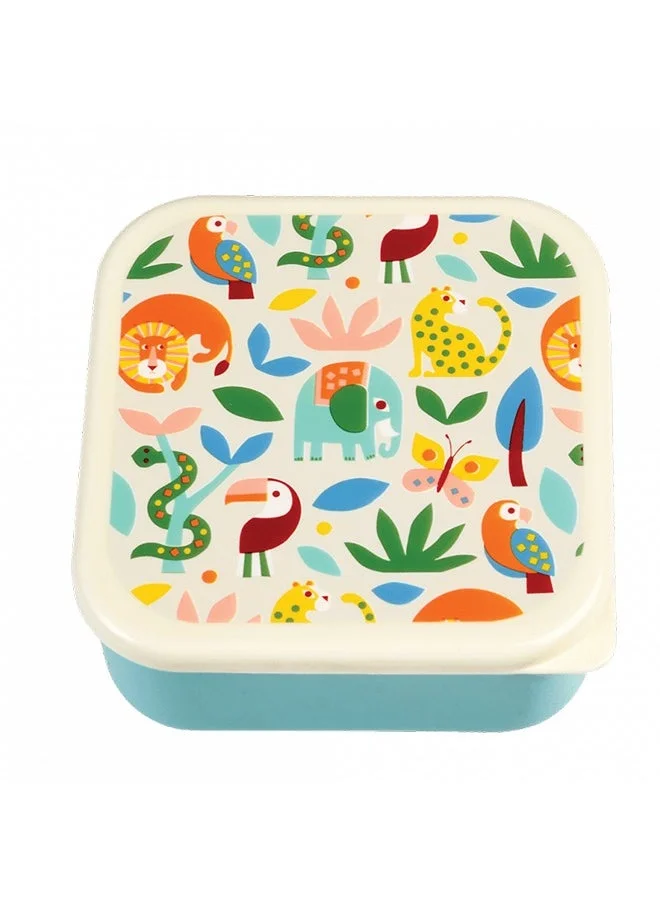 Rex London Snack boxes (set of 3) - Wild Wonders