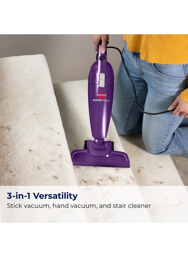 Bissell مكنسة بيسيل 20334 خفيفة الوزن بدون كيس، بنفسجي - Image 3
