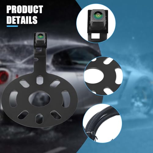 HZEL Car Spare Tire Backup Camera, Waterproof Auto Rear View Reverse Camera with Wire Adapter, Vehicle Accessories, Compatible with 2007-2018 Wrangler 2009-2015 Patriot 2007-2014 Freedom - Image 3