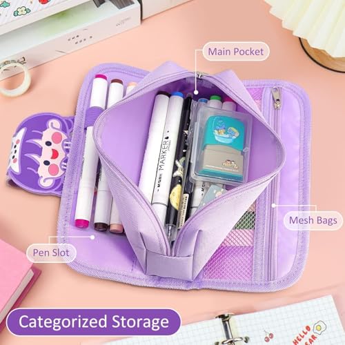 Rahasya Enterprise Multifunctional Magic World Lock Compass Box for Girls, Kids Pencil Box for Boys,Girls, Magnetic & Passworld Lock Compass Box for Boys Girl Theme Return Gifts for Kids - Image 5