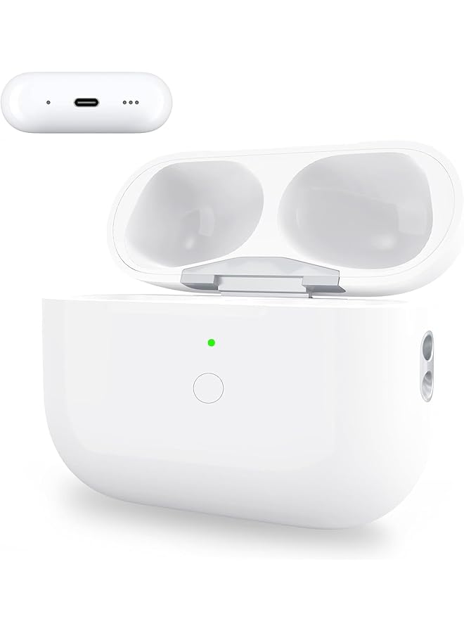 erorex Wireless Charging Case For Airpods Pro 1 And 2 Gen Usb C Port Compatible With Airpod Pro 1St 2Nd Gen Replacement Charger Case Type C Port Bluetooth Pairing Sync Button - Image 1