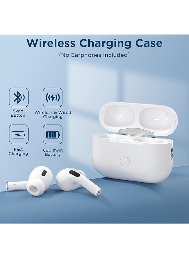 erorex Wireless Charging Case For Airpods Pro 1 And 2 Gen Usb C Port Compatible With Airpod Pro 1St 2Nd Gen Replacement Charger Case Type C Port Bluetooth Pairing Sync Button - Image 2