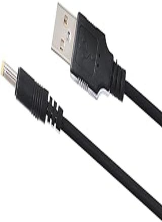 Imix Copper Cable USB Male To DC Male 5.5 x2.1mm With High Speed And Practical For Multi Device 1M- Black - pzsku/ZCC11382E9F7FC8BAAB97Z/45/_/1713806612/c182bfa8-f0d9-4835-a4d1-77ce03b61e0b
