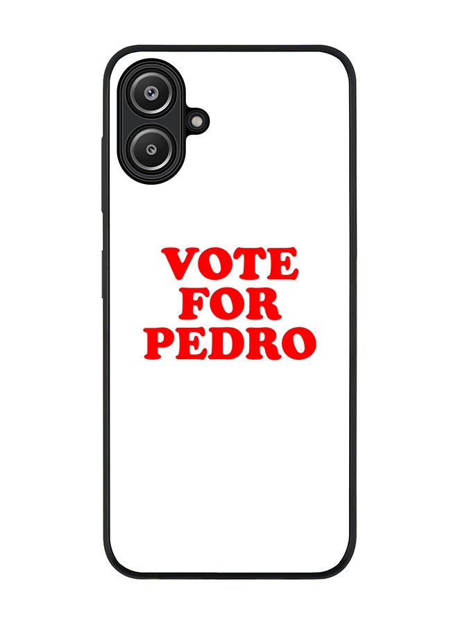 Stylizedd For Samsung Galaxy A06 Case,Slim fit Camera Protection, Shockproof Thin Phone cover - Vote For Pedro - Image 1