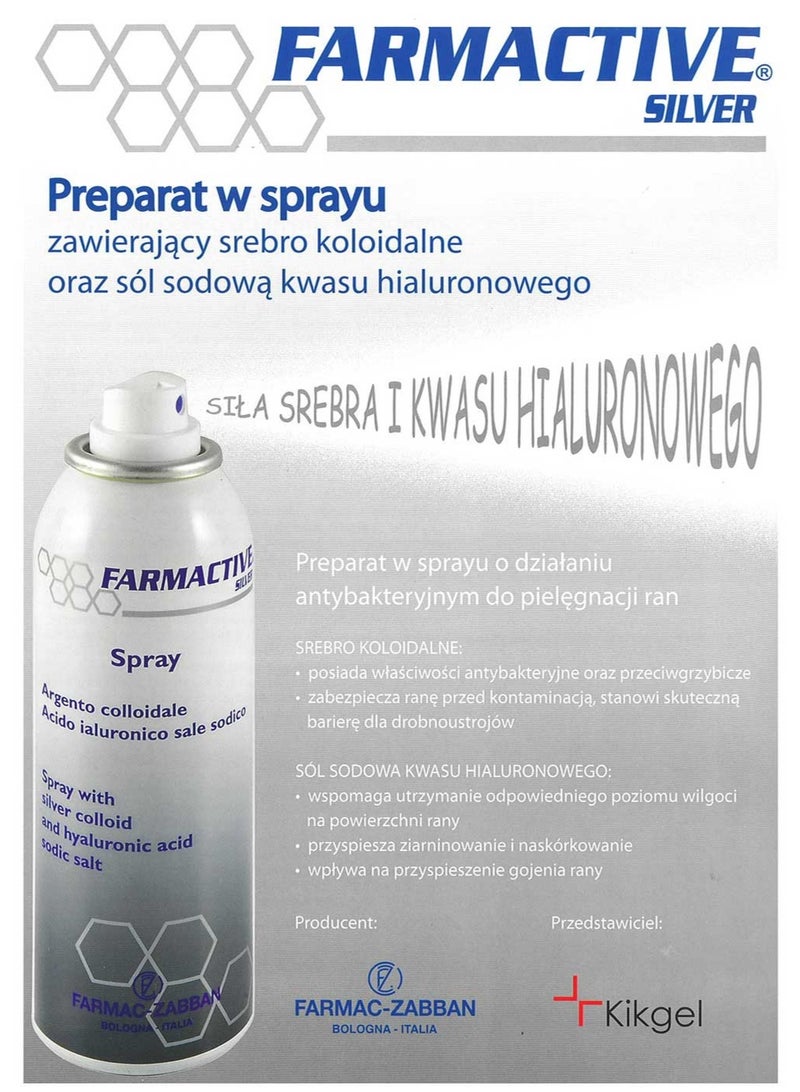 Pharma Farmactive Silver Spray 125ml - Image 3