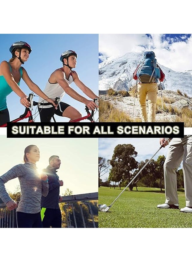 3 أزواج من جوارب الكاحل للرجال منخفضة القطع للجري الرياضي المبطن (رمادي) - Image 5