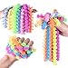 Rtinsd 12 PCS Caterpillars Stretchy String Fidget Sensory ToysRelaxing Toys for Kids and AdultsRelieve Anxiety Stress for Autistic ChildrenGoodie Bag FillersWorm Style - Image 2