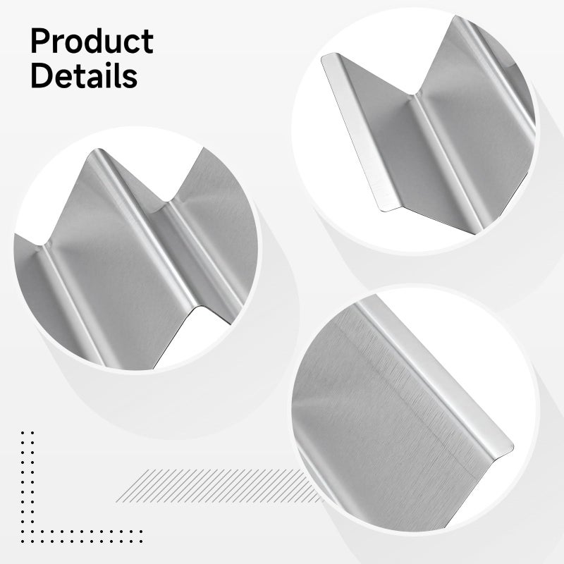 Stainless Steel Taco Holders Set Of 4 Oven Safe For Blackstone Grill - Image 4
