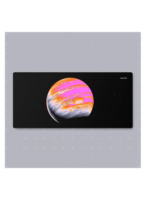 HUEPAD GALAXY SERIES Premium Mousepad HYDRAGLIDE Fabric Gaming Mousepad XL Desk Pad or Desk Mat with Carry Case Tube JUPITER 1 WARM X-Large
