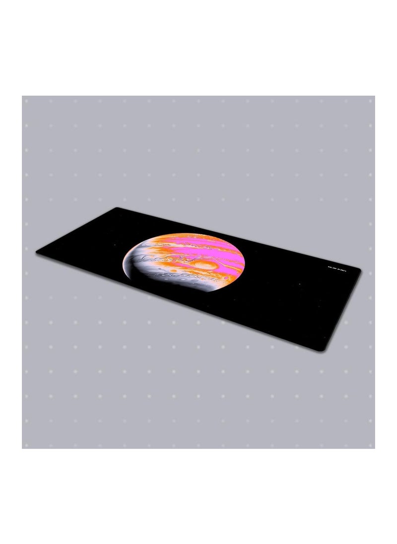 HUEPAD GALAXY SERIES Premium Mousepad HYDRAGLIDE Fabric Gaming Mousepad XL Desk Pad or Desk Mat with Carry Case Tube JUPITER 1 WARM X-Large