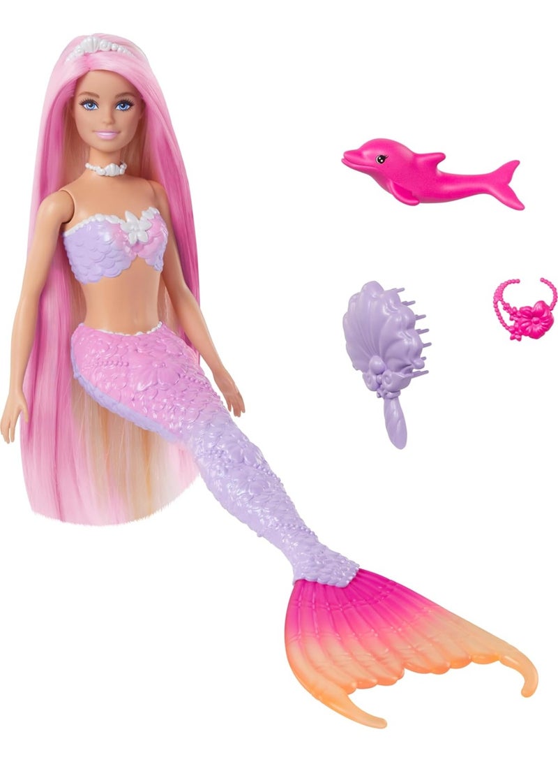 Barbie Elephant Barbie Malibu Colour Change Mermaid Doll HRP97 - Image 2