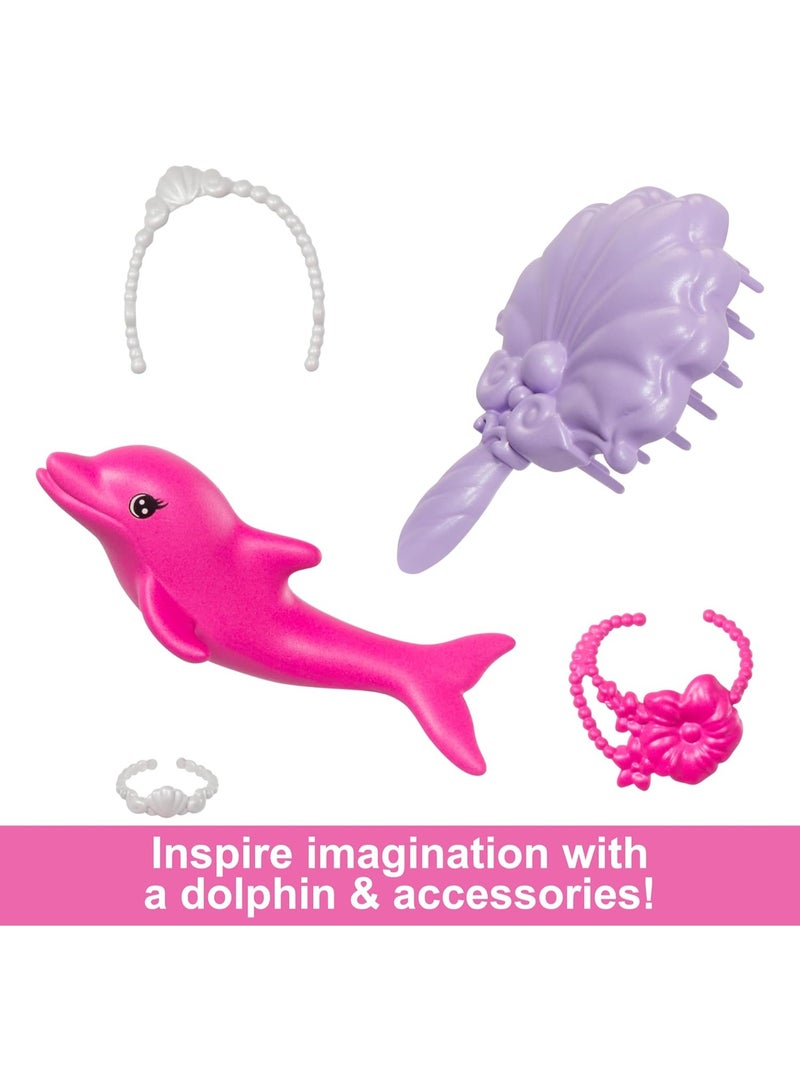 Barbie Elephant Barbie Malibu Colour Change Mermaid Doll HRP97 - Image 3