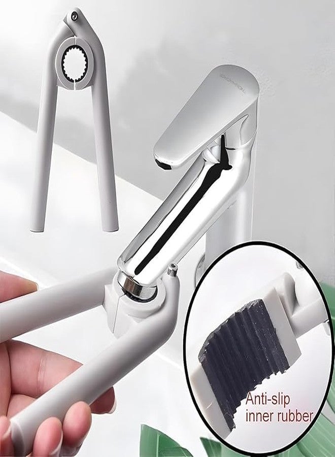VENJA (LABEL) VENJA Plastic Faucet Wrench & Non-Slip Plumber Spanner | Universal Tap Opener Tool for Kitchen & Bathroom | Sink Basin Nut Wrench for Pipe, Tap & Plumbing Fittings (1 Pc) - Image 5