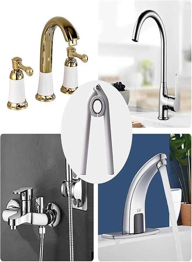 VENJA (LABEL) VENJA Plastic Faucet Wrench & Non-Slip Plumber Spanner | Universal Tap Opener Tool for Kitchen & Bathroom | Sink Basin Nut Wrench for Pipe, Tap & Plumbing Fittings (1 Pc) - Image 4