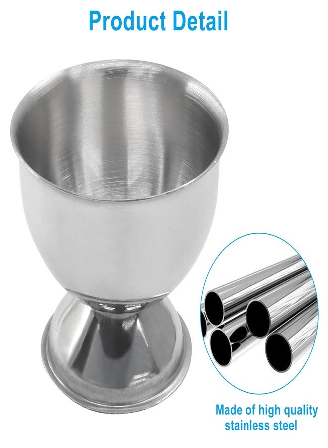 Marvexi 2Pcs Stainless Steel Egg Cups - Soft & Hard Boiled Egg Holder Tray, Premium Kitchen Gadgets Tools with Durable Metal Base - Image 3