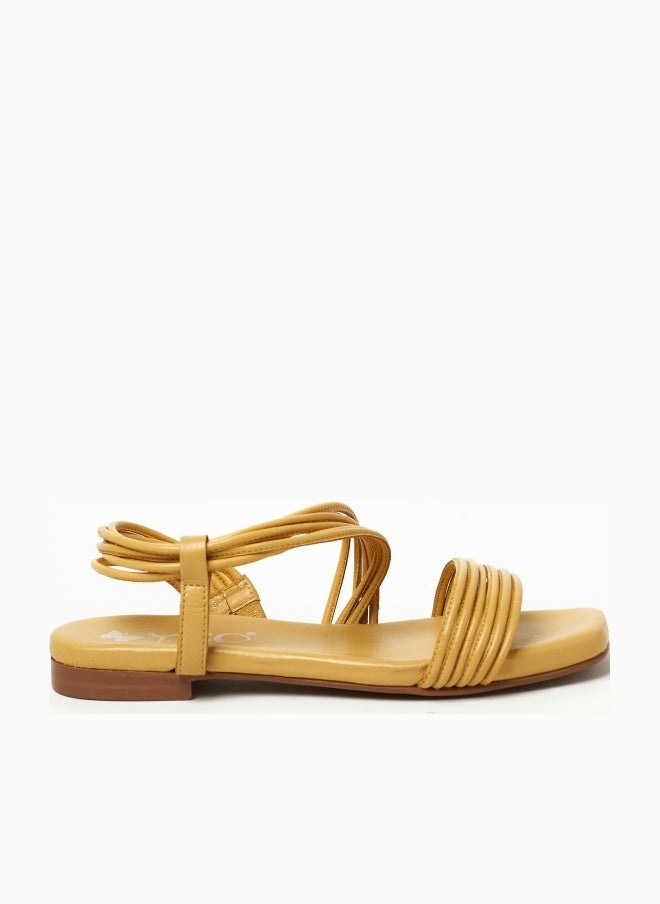 Y.so Women's Flat Slingback Sandals – Slip-On Comfort with Backstrap Support - Image 1