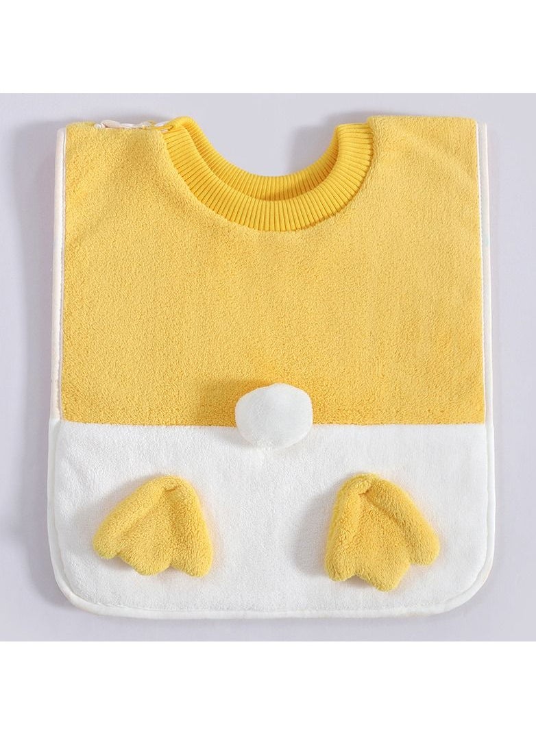 Loquat Pure Cotton Cartoon Printing Baby Bib 