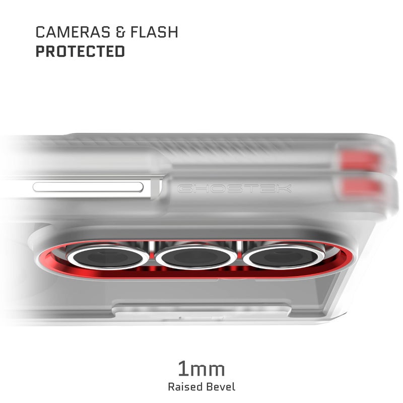 Ghostek Covert Clear Galaxy Z Fold 7 Case with Built-in Kickstand, MagSafe and Full Hinge Protection Designed for 2025 Samsung Galaxy Fold7 (8") (Clear) - Image 4