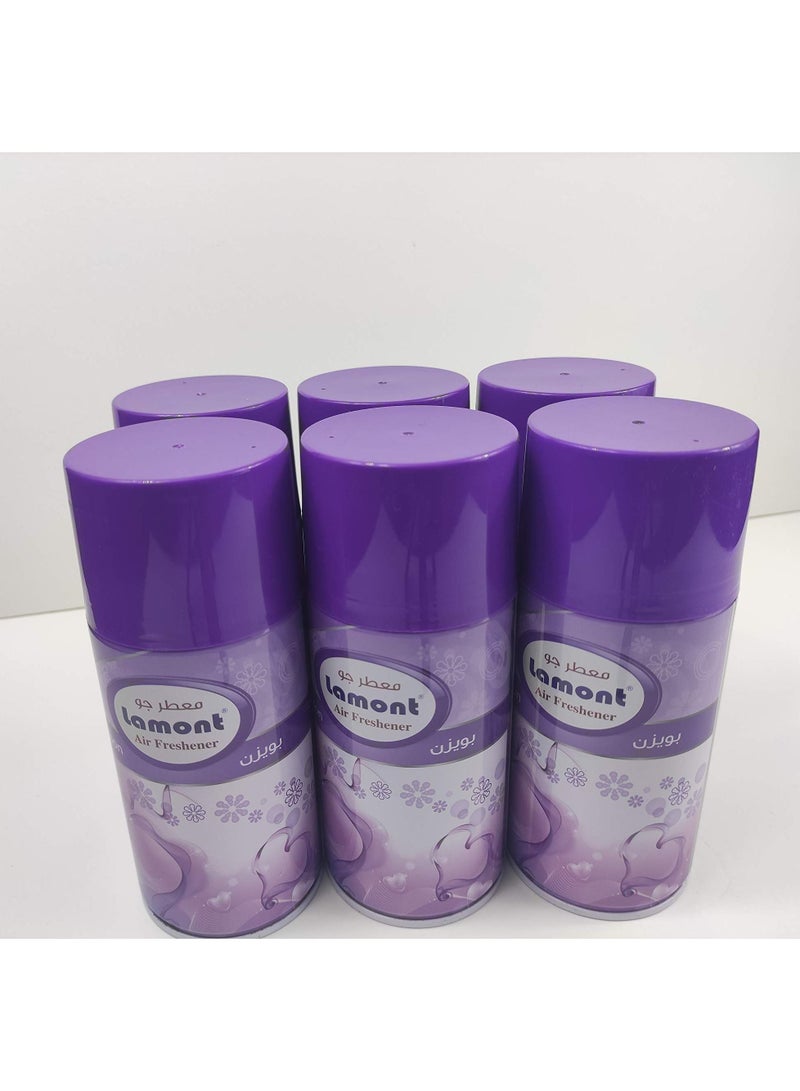 لامونت معطر بخاخ لامونت 6 قطع (بويزن, 300 مل)