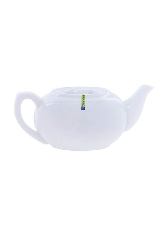 Royalford Porcelain Magnesia Tea Pot With Lid White - Image 1