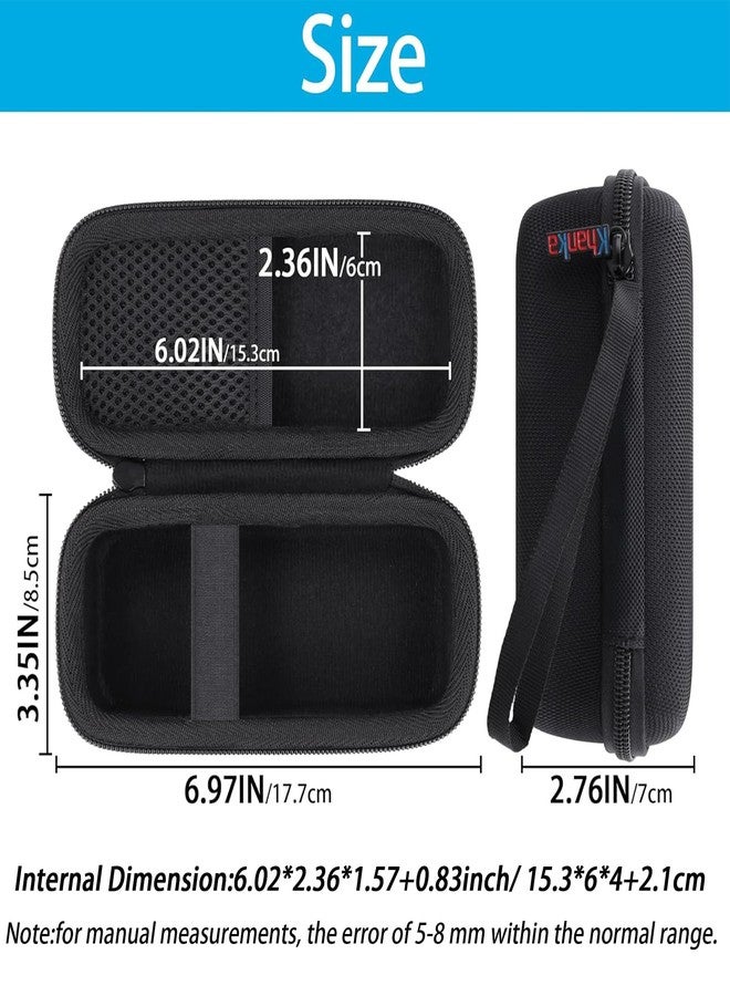 khanka Hard Travel Case Replacement for Anker Prime Power Bank 12000mAh 130W/20000mAh,200W,Case Only (Black). - Image 3