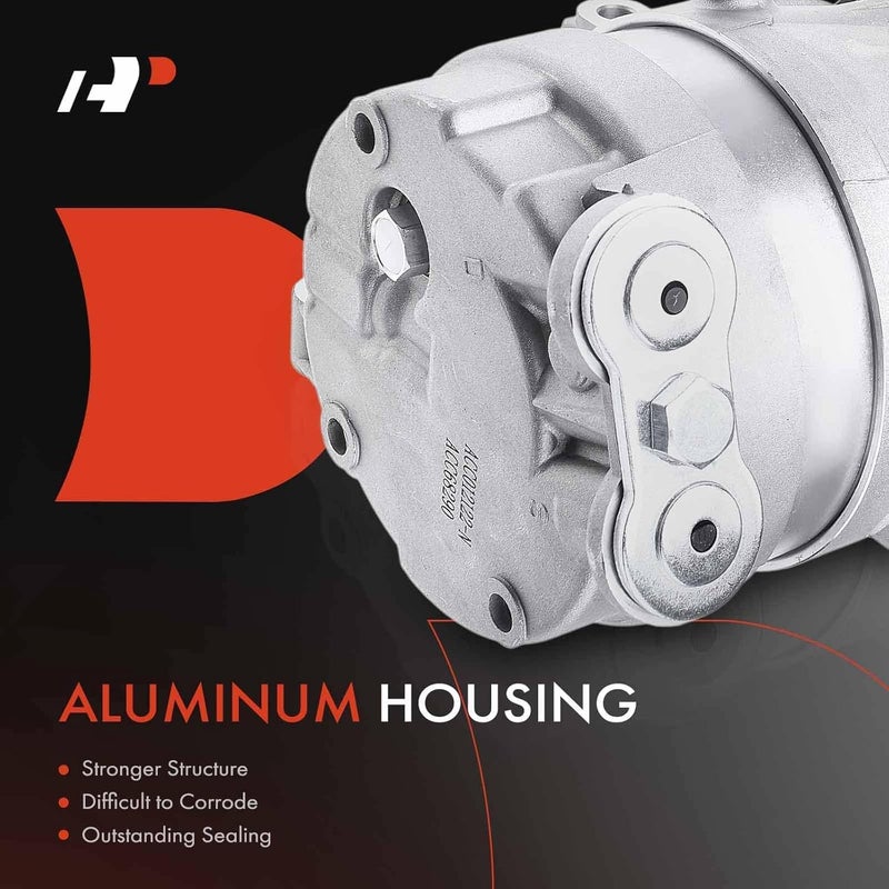 A-Premium AC Compressor with Clutch for Chevrolet Prizm 1998-2002 - Image 3