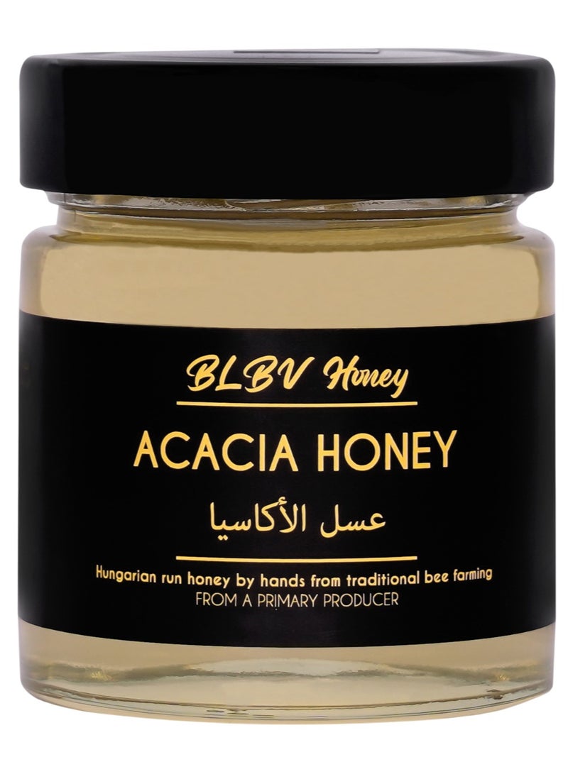 Acacia Honey | 100% Pure, Raw & Premium Quality | Hungarian Natural Honey | 300g