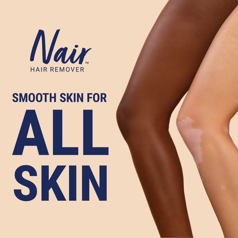 Nair Hair Remover Moisturizing Face Cream with Sweet Almond Oil 2 oz (Pack of 5) - Image 1