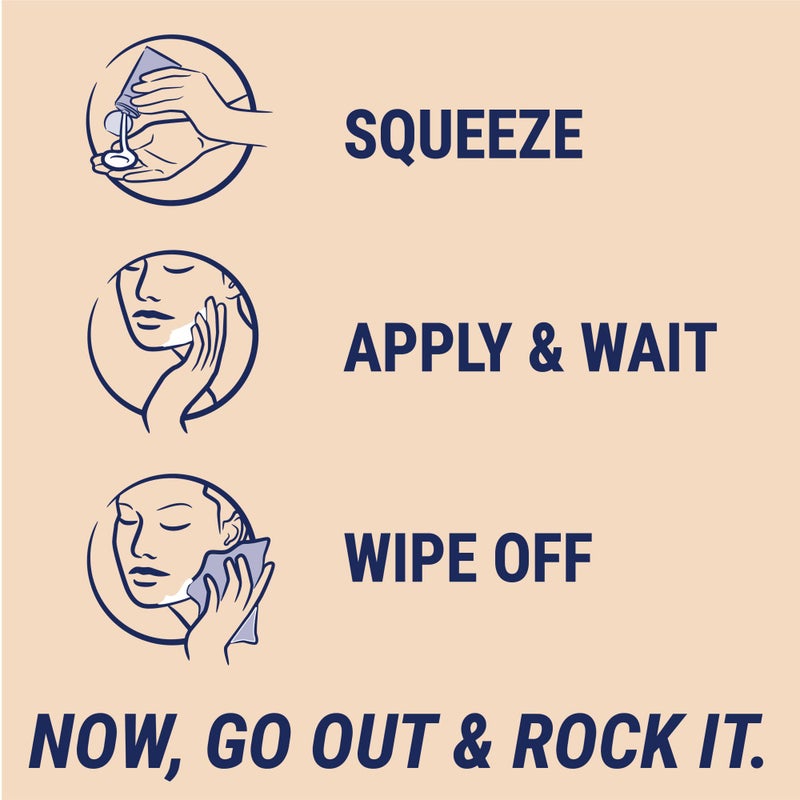 Nair Hair Remover Moisturizing Face Cream with Sweet Almond Oil 2 oz (Pack of 5) - Image 4